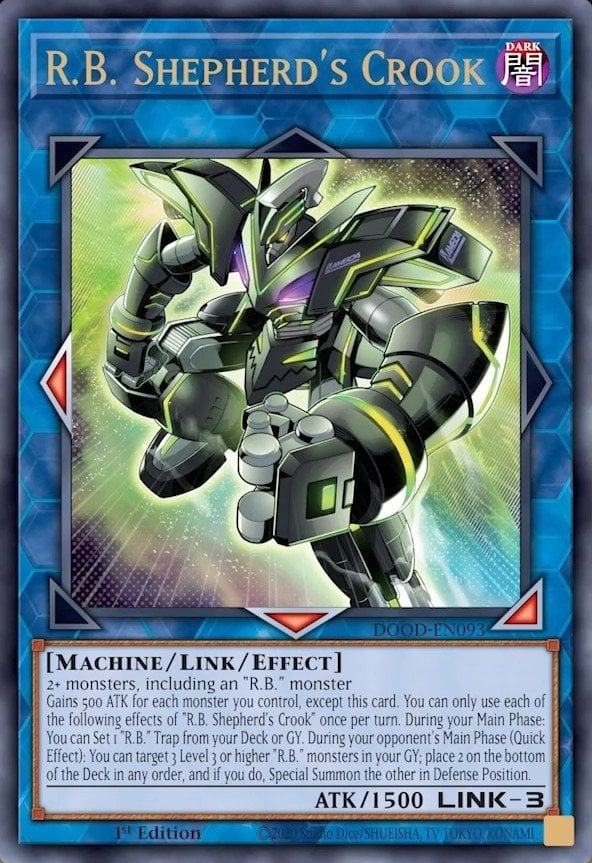 R.B. Shepherd’s Crook - DOOD-EN093 - 1st Edition - Ultra Rare