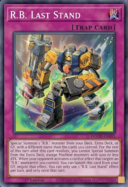 R.B. Last Stand - DOOD-EN095 - 1st Edition - Common