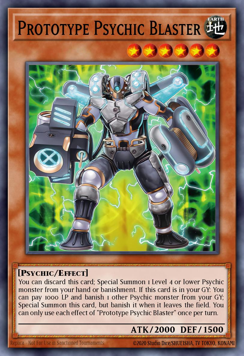 Prototype Psychic Blaster - DUAD-EN016 - 1st Edition - Common
