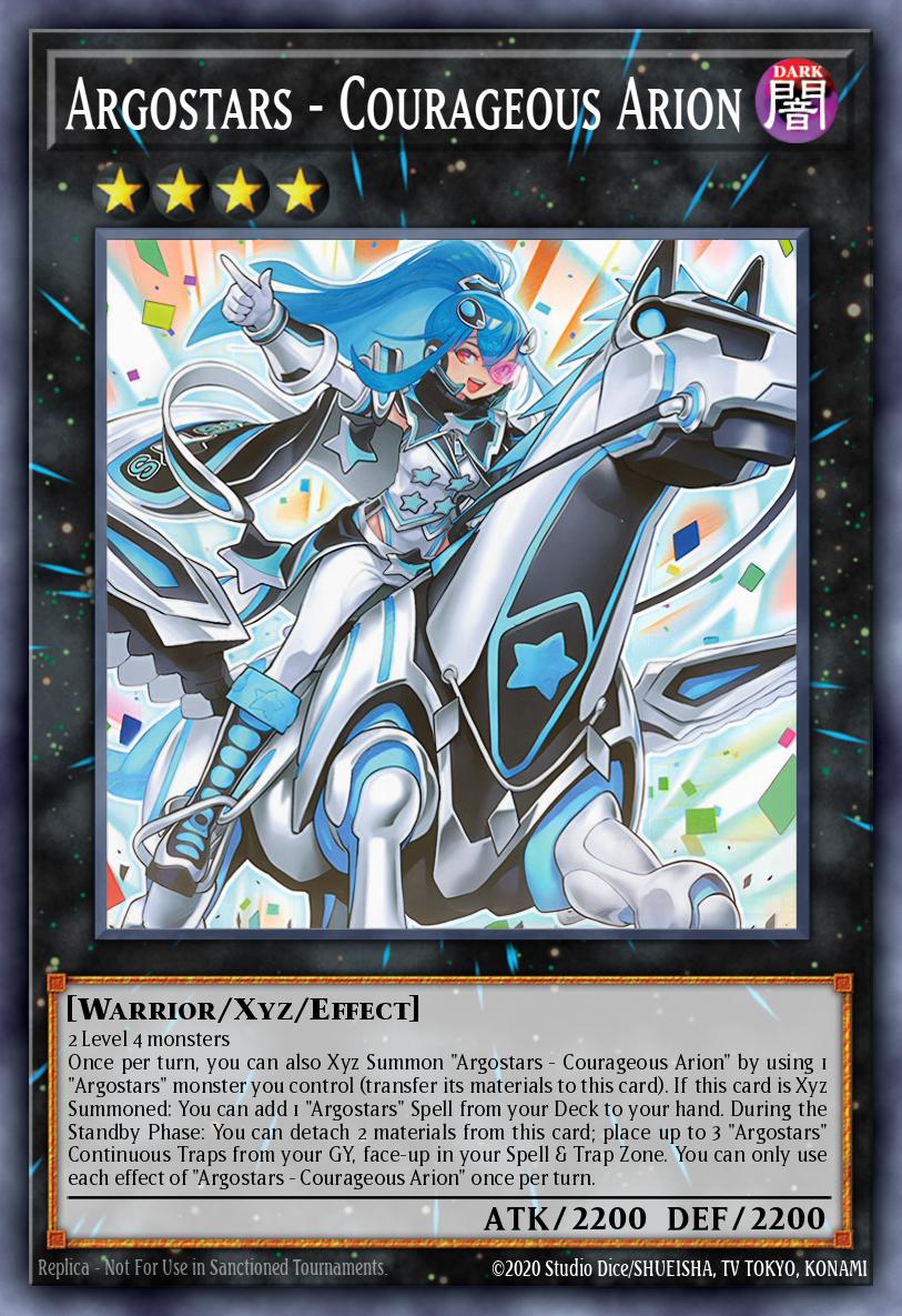 Argostars - Adventurous Arion - DUAD-EN045 - 1st Edition - Ultra Rare