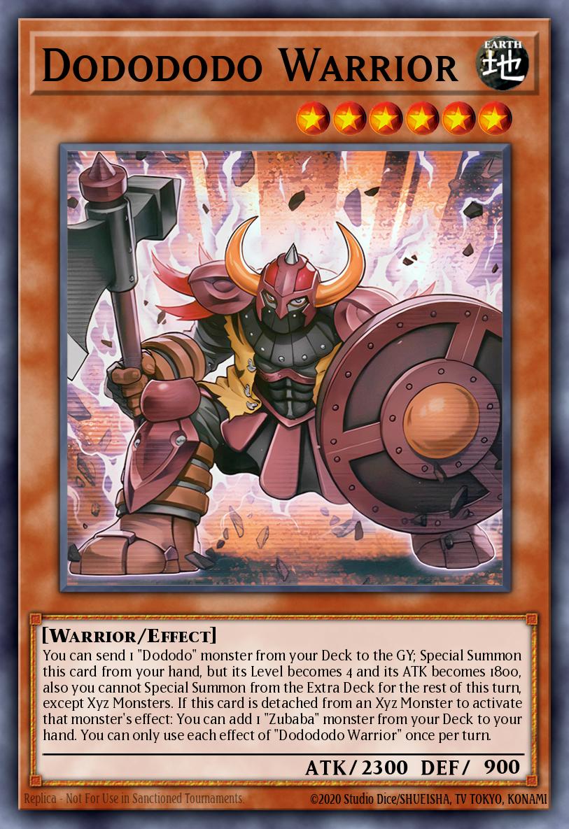 Dodododo Warrior - DUAD-EN004 - 1st Edition - Ultra Rare