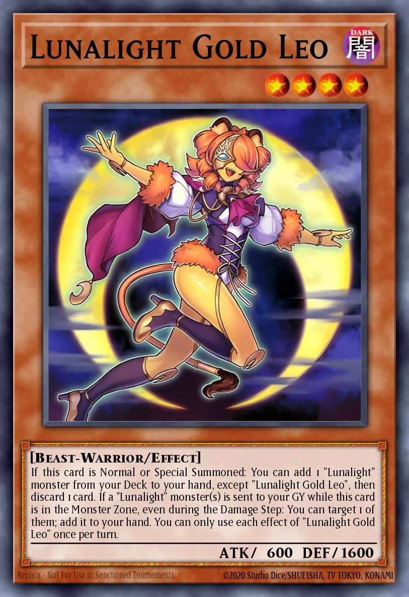 Lunalight Gold Leo - DUAD-EN005 - 1st Edition - Secret Rare