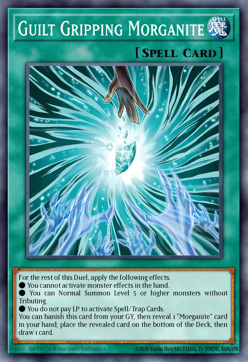 Guilt-Gripping Morganite - DUAD-EN070 - 1st Edition - Super Rare