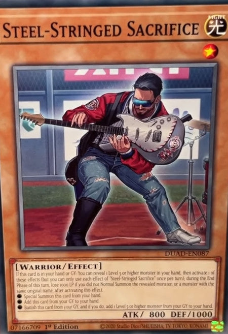 Steel-Stringed Sacrifice - DUAD-EN087 - 1st Edition - Common