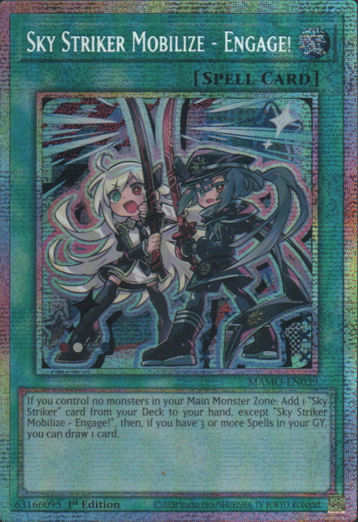 Sky Striker Mobilize - Engage! - MAMO-EN039 - 1st Edition - Starlight Rare