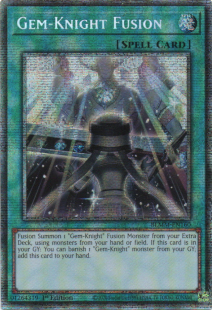 Gem-Knight Fusion (Alternate Artwork) - BLMM-EN160 - 1st Edition - Starlight Rare
