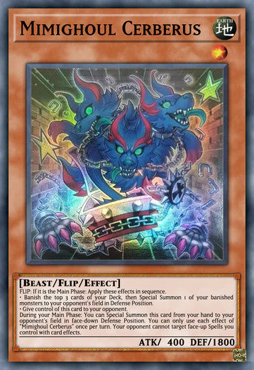 Mimighoul Cerberus - INFO-EN092 - 1st Edition - Super Rare