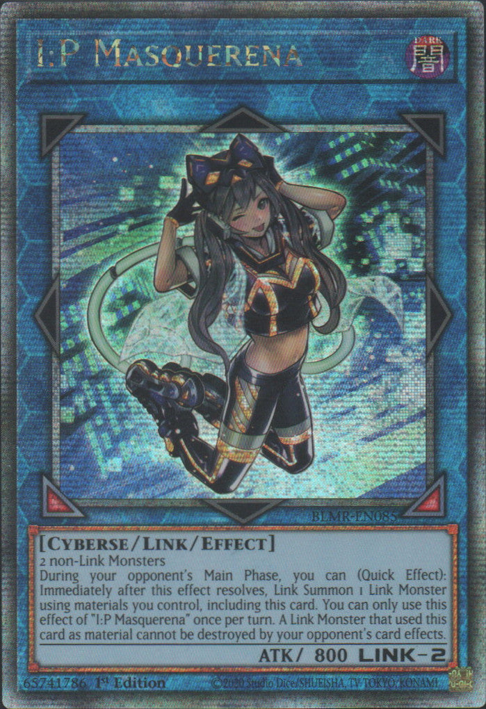 I:P Masquerena - BLMR-EN085 - 1st Edition - Quarter Century Secret Rare