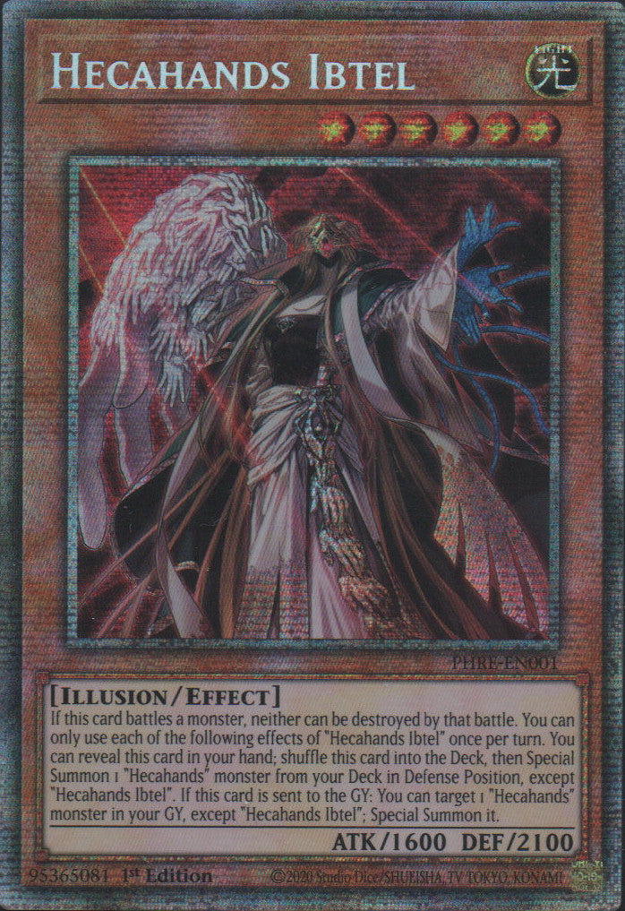 Hecahands Ibtel - PHRE-EN001 - 1st Edition - Starlight Rare