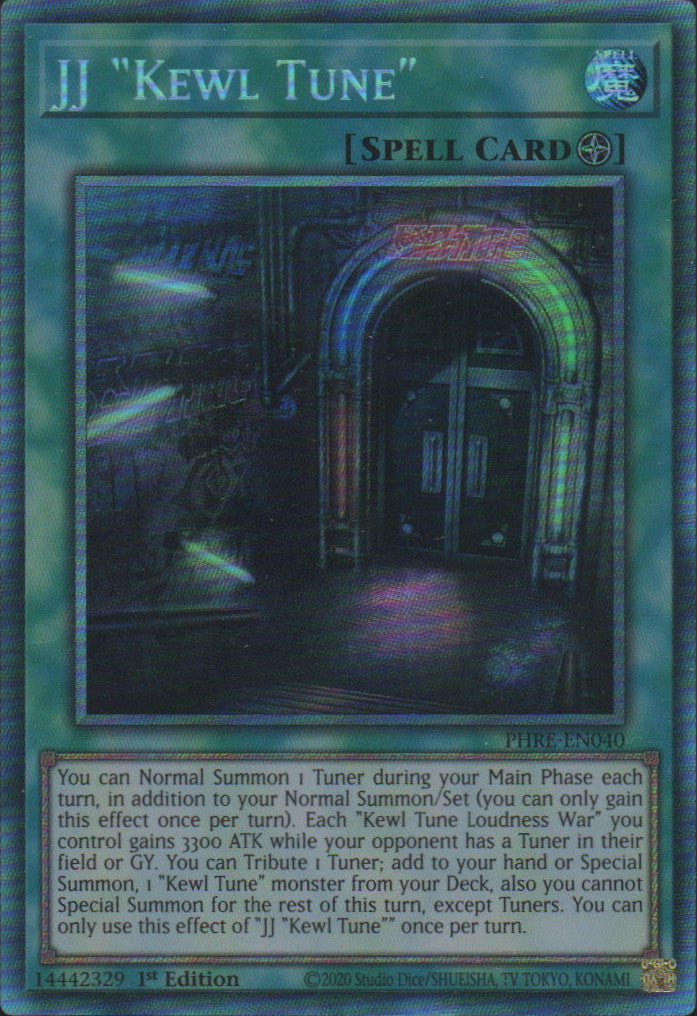 JJ “Kewl Tune” - PHRE-EN040 - 1st Edition - Collector's Rare