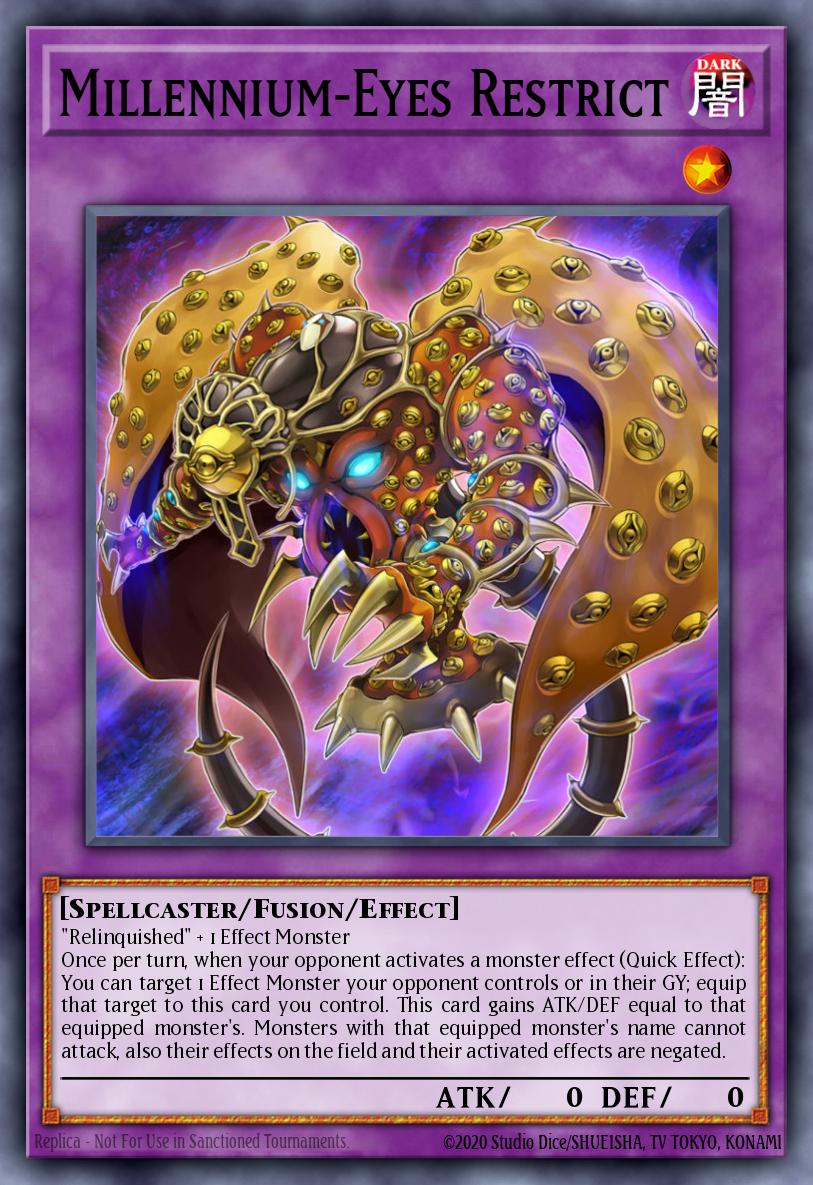 Millennium-Eyes Restrict - JUSH-EN047 - 1st Edition - Rare