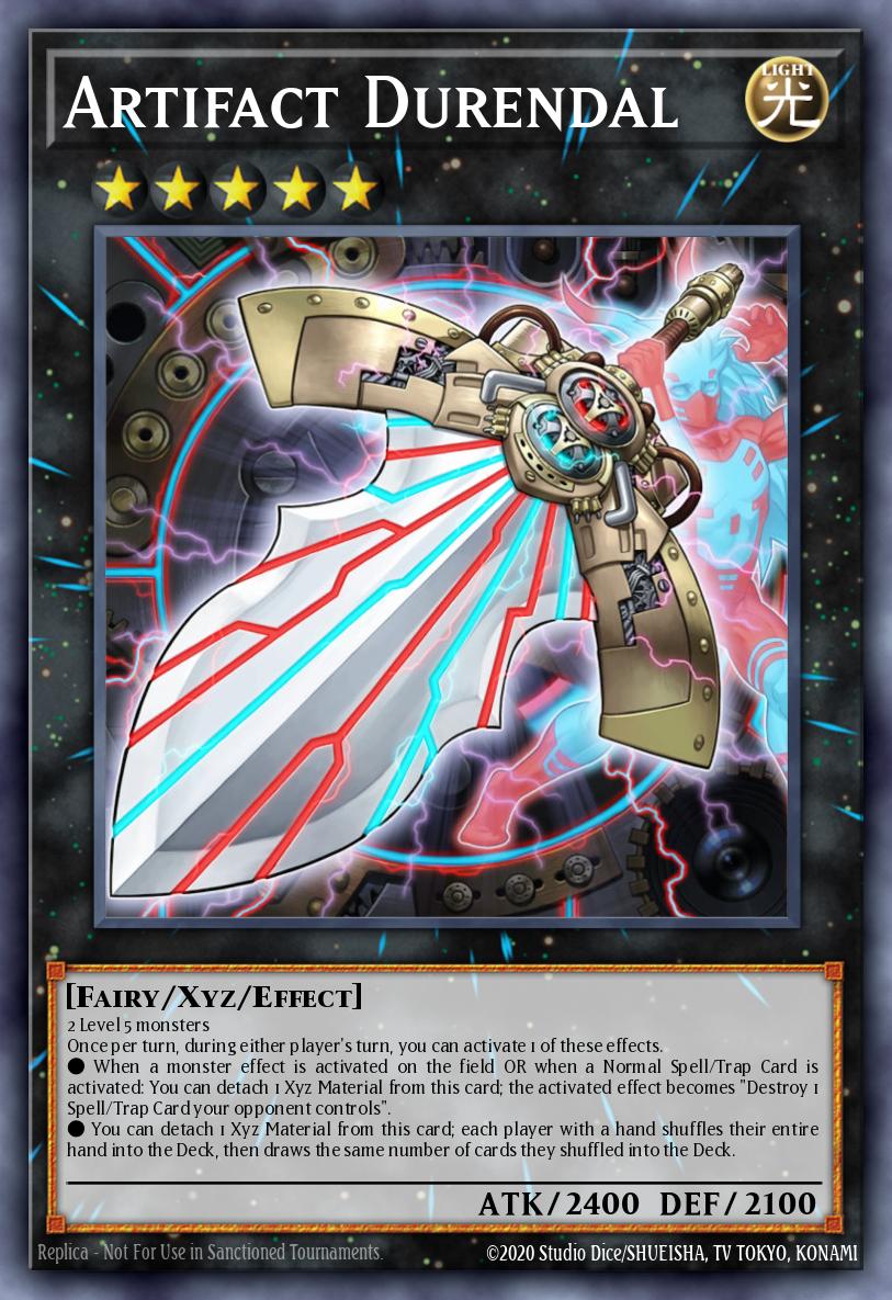 Artifact Durendal - JUSH-EN057 - 1st Edition - Super Rare