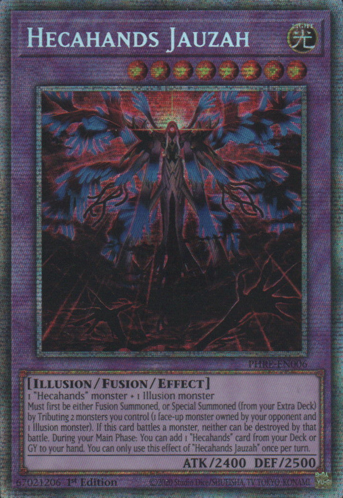 Hecahands Jauzah - PHRE-EN006 - 1st Edition - Starlight Rare