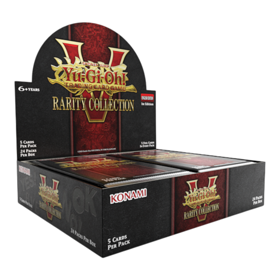 Yu-Gi-Oh Rarity Collection V Booster Box (24 Packs) Pre-Order - Free Shipping