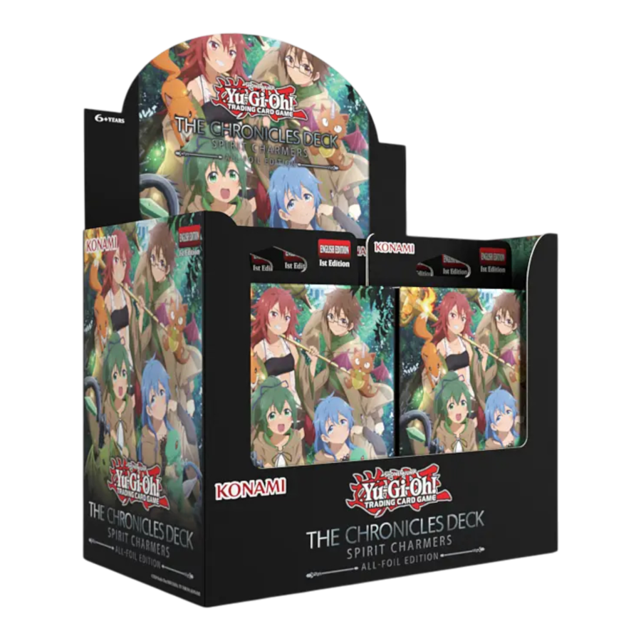 Yu-Gi-Oh - The Chronicles Deck: Spirit Charmers (Display of 8) - Free Shipping