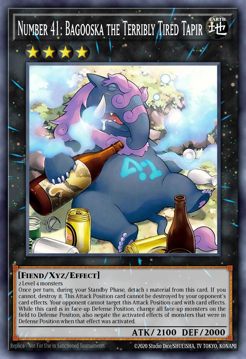 Number 41: Bagooska the Terribly Tired Tapir - L26D-ENM24 - 1st Edition - Common