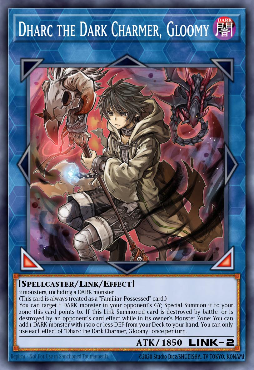 Dharc the Dark Charmer, Gloomy - L26D-ENM30 - 1st Edition - Common