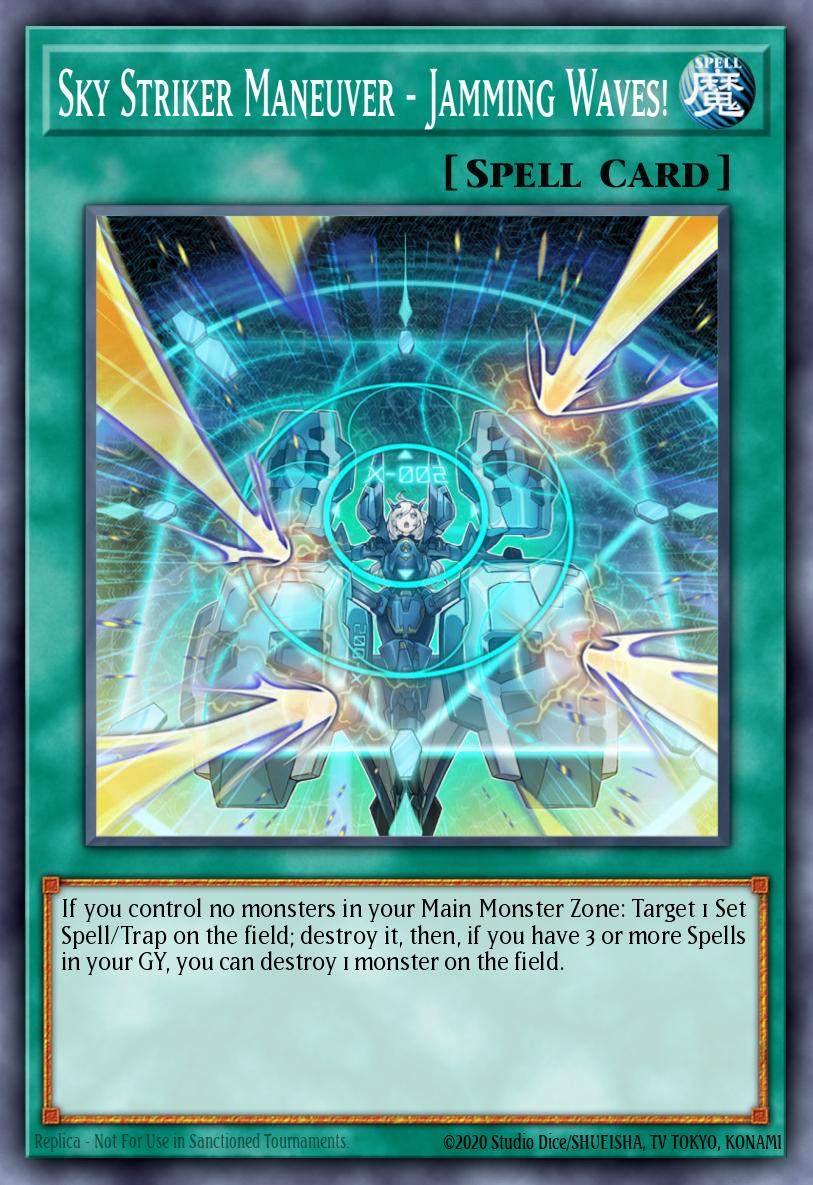 Sky Striker Maneuver - Jamming Waves! - L26D-ENS12 - 1st Edition - Common