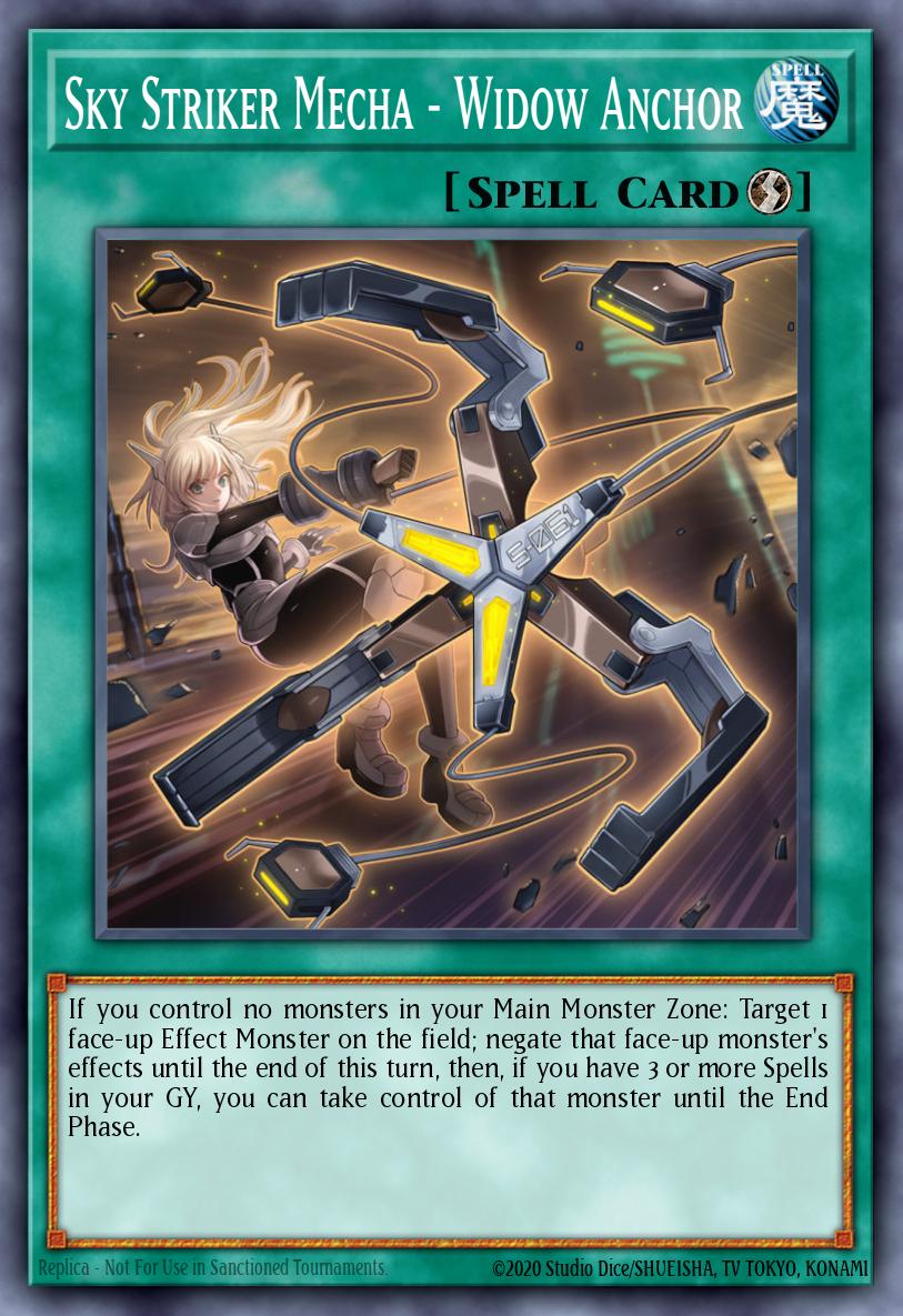 Sky Striker Mecha - Widow Anchor - L26D-ENS14 - 1st Edition - Common