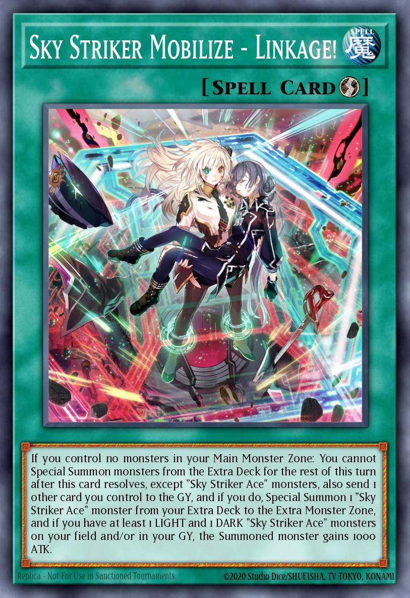 Sky Striker Mobilize - Linkage! - L26D-ENS22 - 1st Edition - Secret Rare