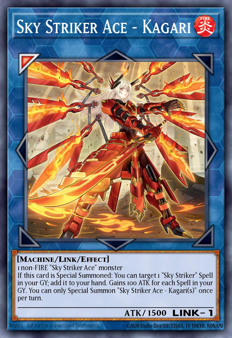Sky Striker Ace - Kagari (alternate artwork) - L26D-ENS25 - 1st Edition - Common