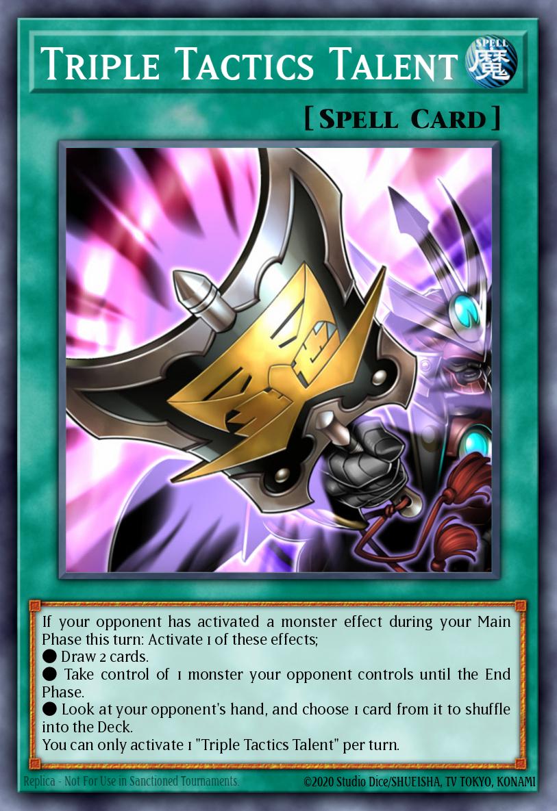 Triple Tactics Talent - L26D-ENX21 - 1st Edition - Common