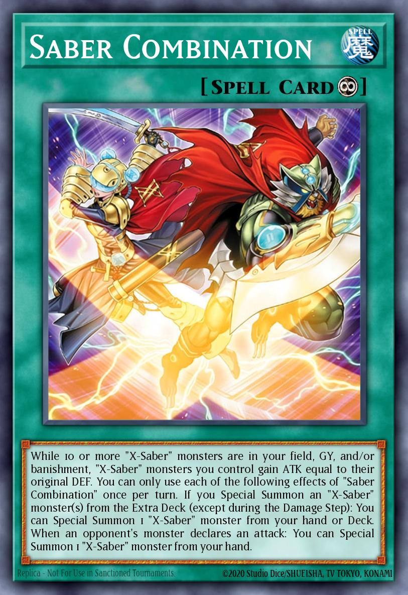 Saber Combination - L26D-ENX25 - 1st Edition - Ultra Rare