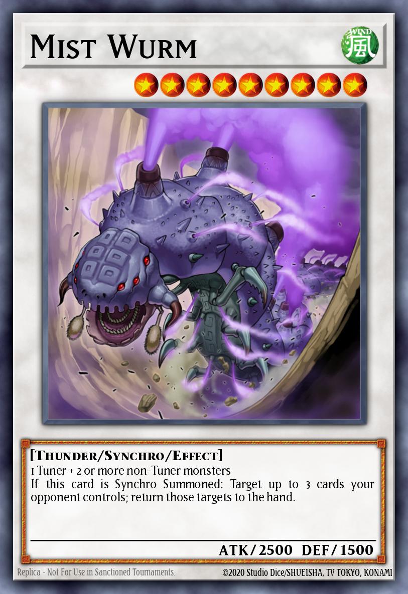 Mist Wurm - L26D-ENX29 - 1st Edition - Common