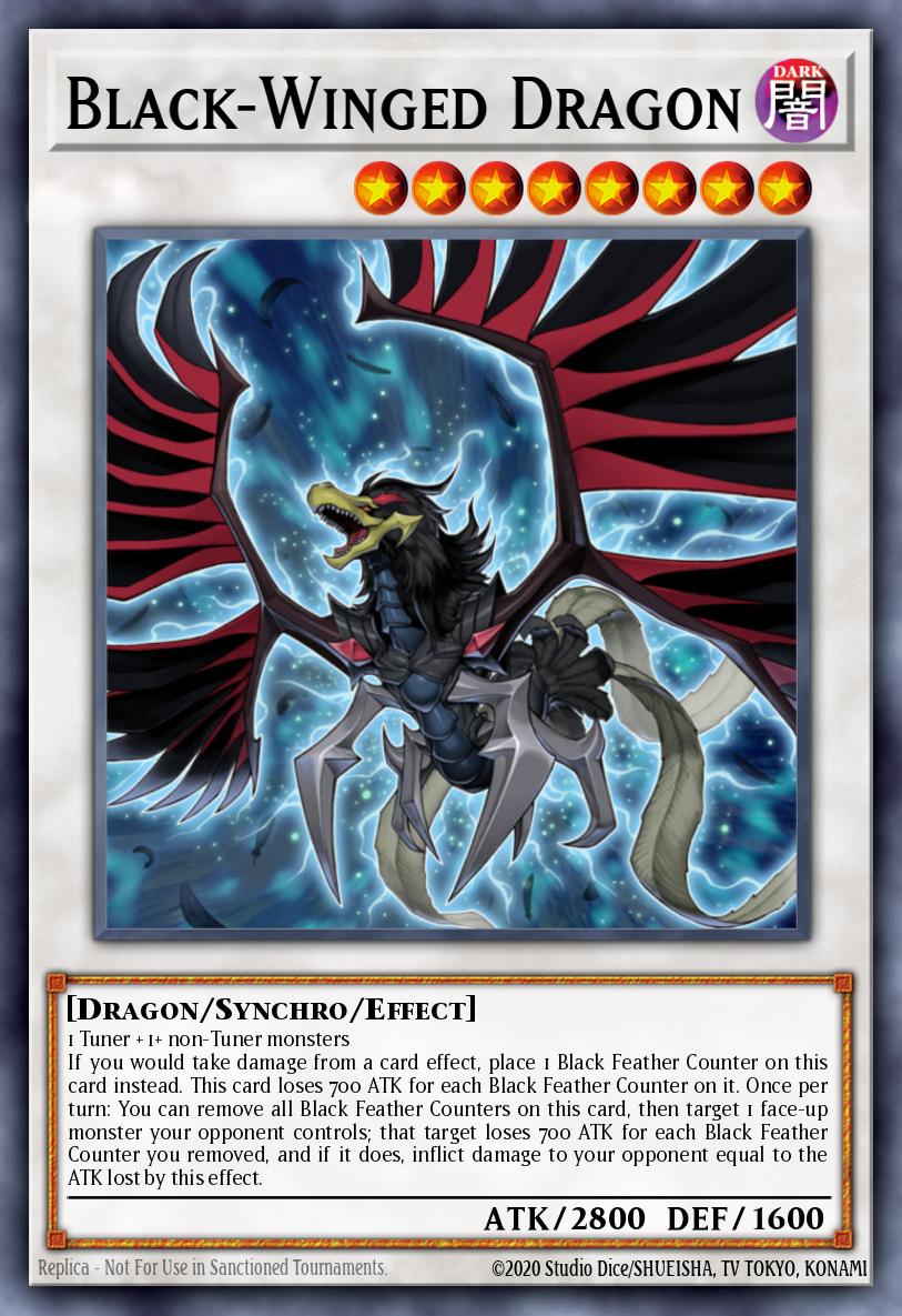 Black-Winged Dragon - L5DD-ENC30 - 1st Edition - Common