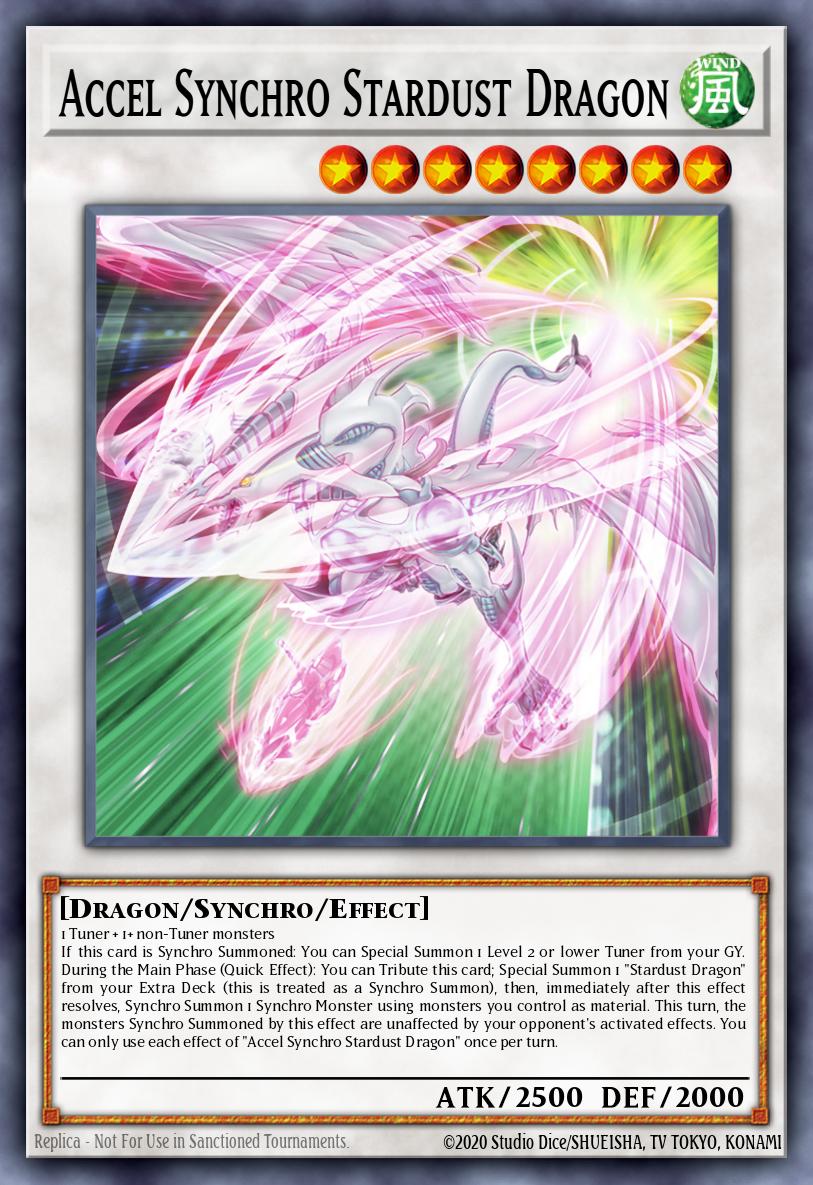 Accel Synchro Stardust Dragon - L5DD-ENY37 - 1st Edition - Common