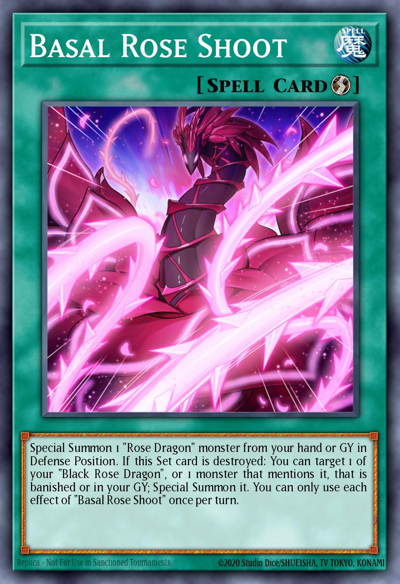 Basal Rose Shoot - L5DD-ENA23 - 1st Edition - Ultra Rare