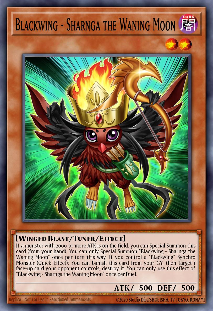 Blackwing - Sharnga the Waning Moon - L5DD-ENC06 - 1st Edition - Common