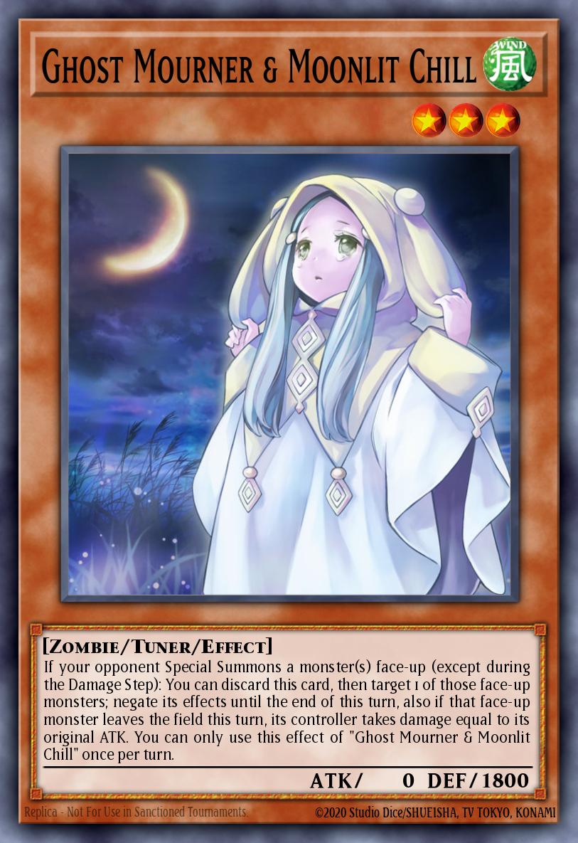 Ghost Mourner & Moonlit Chill - L5DD-ENC11 - 1st Edition - Common