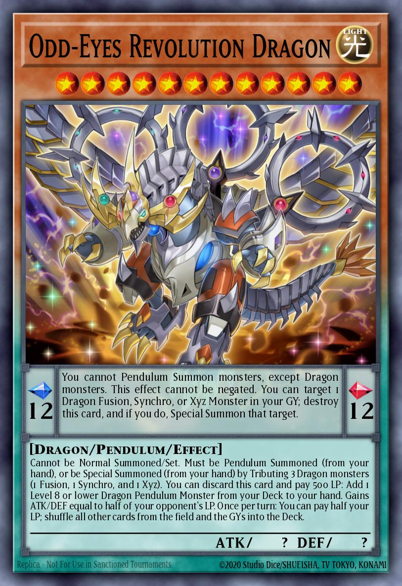 Odd-Eyes Revolution Dragon - LAVD-ENO12 - 1st Edition - Common