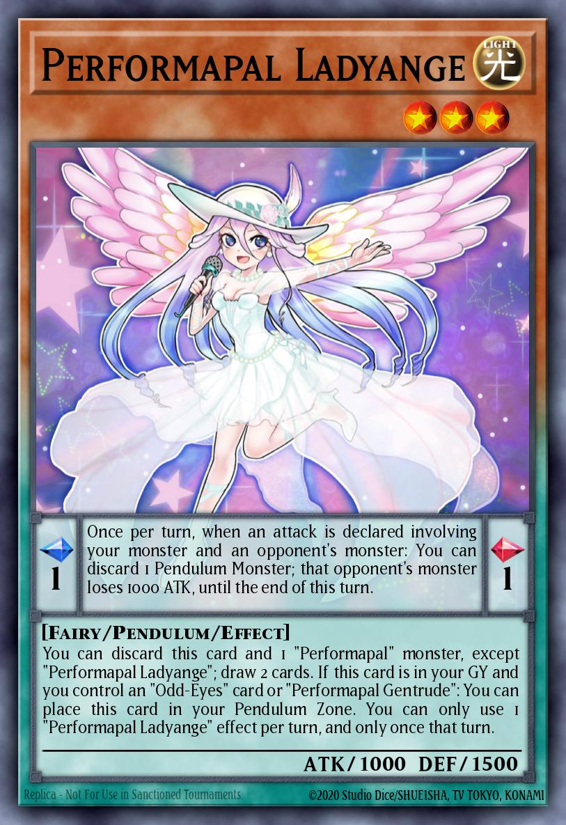 Performapal Ladyange - LAVD-ENO16 - 1st Edition - Common