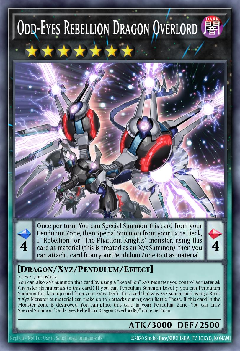 Odd-Eyes Rebellion Dragon Overlord - LAVD-ENO30 - 1st Edition - Common