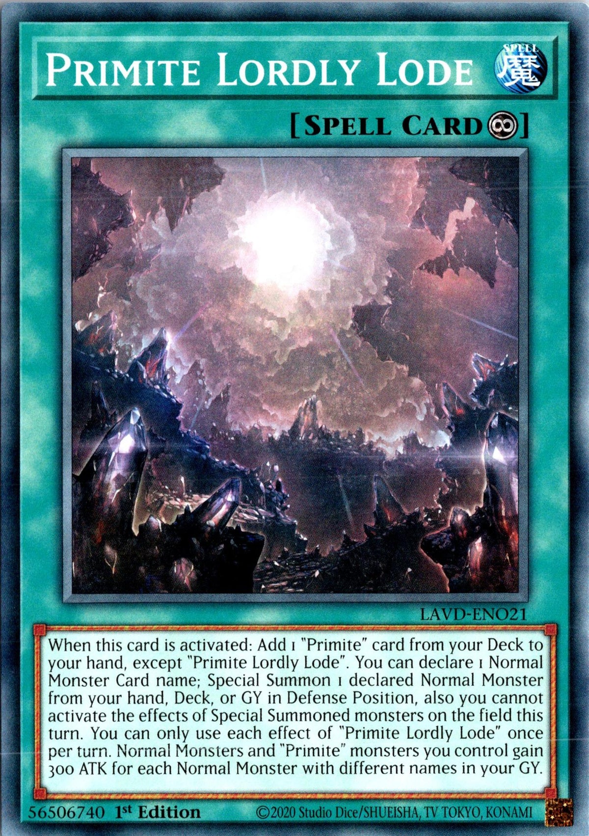 Primite Lordly Lode - LAVD-ENO21 - 1st Edition - Common