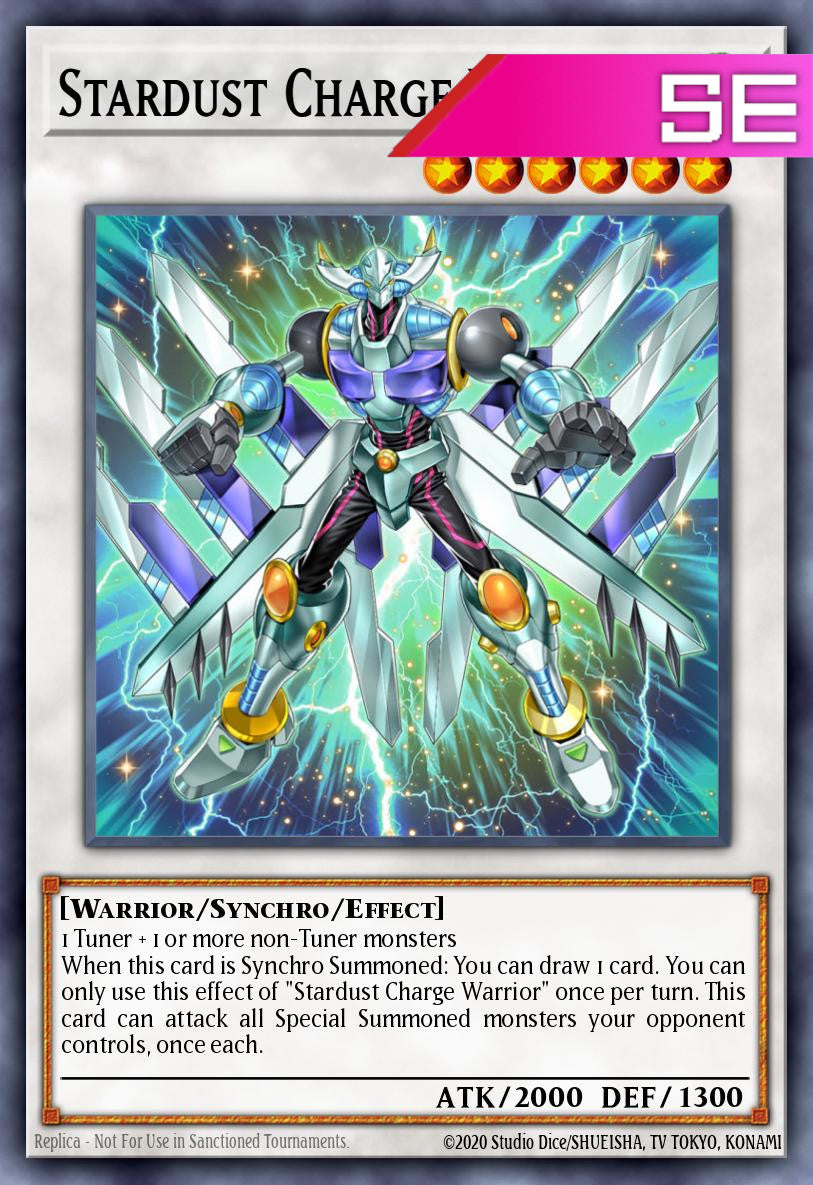 Stardust Charge Warrior - LAVD-ENS27 - 1st Edition - Secret Rare