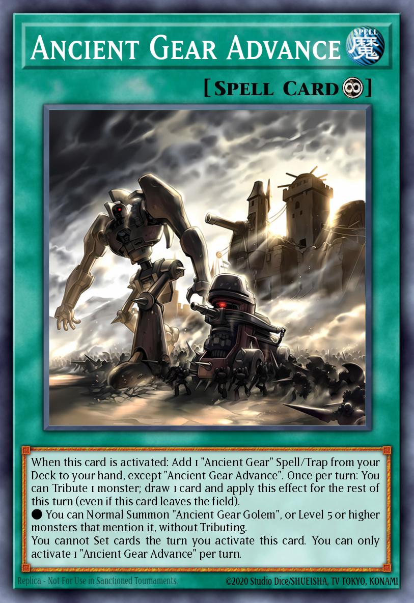 Ancient Gear Advance - LEDE-EN055 - 1st Edition - Common