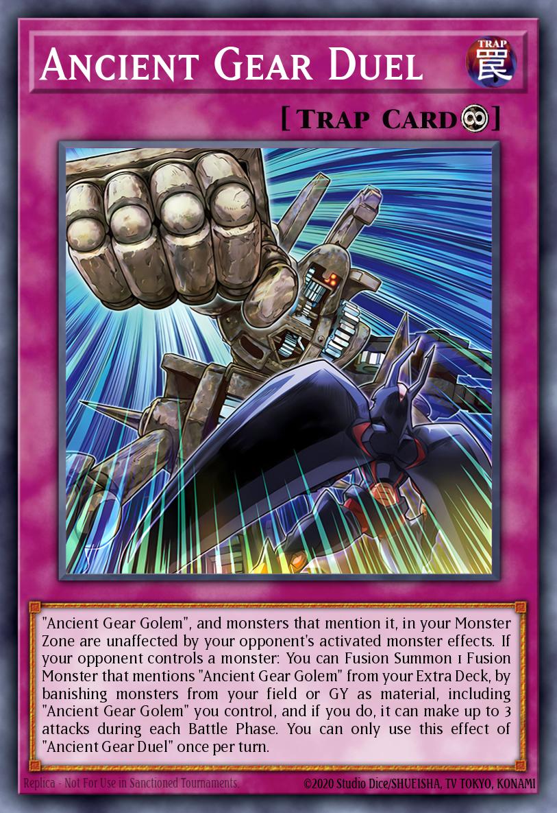 Ancient Gear Duel - LEDE-EN072 - 1st Edition - Common