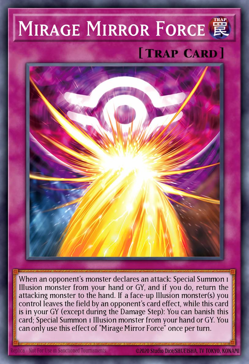 Mirage Mirror Force - LEDE-EN078 - 1st Edition - Super Rare