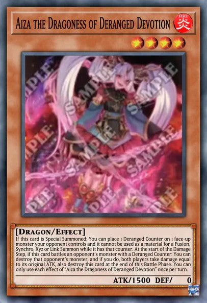 Aiza the Dragoness of Deranged Devotion - LEDE-EN088 - 1st Edition - Common