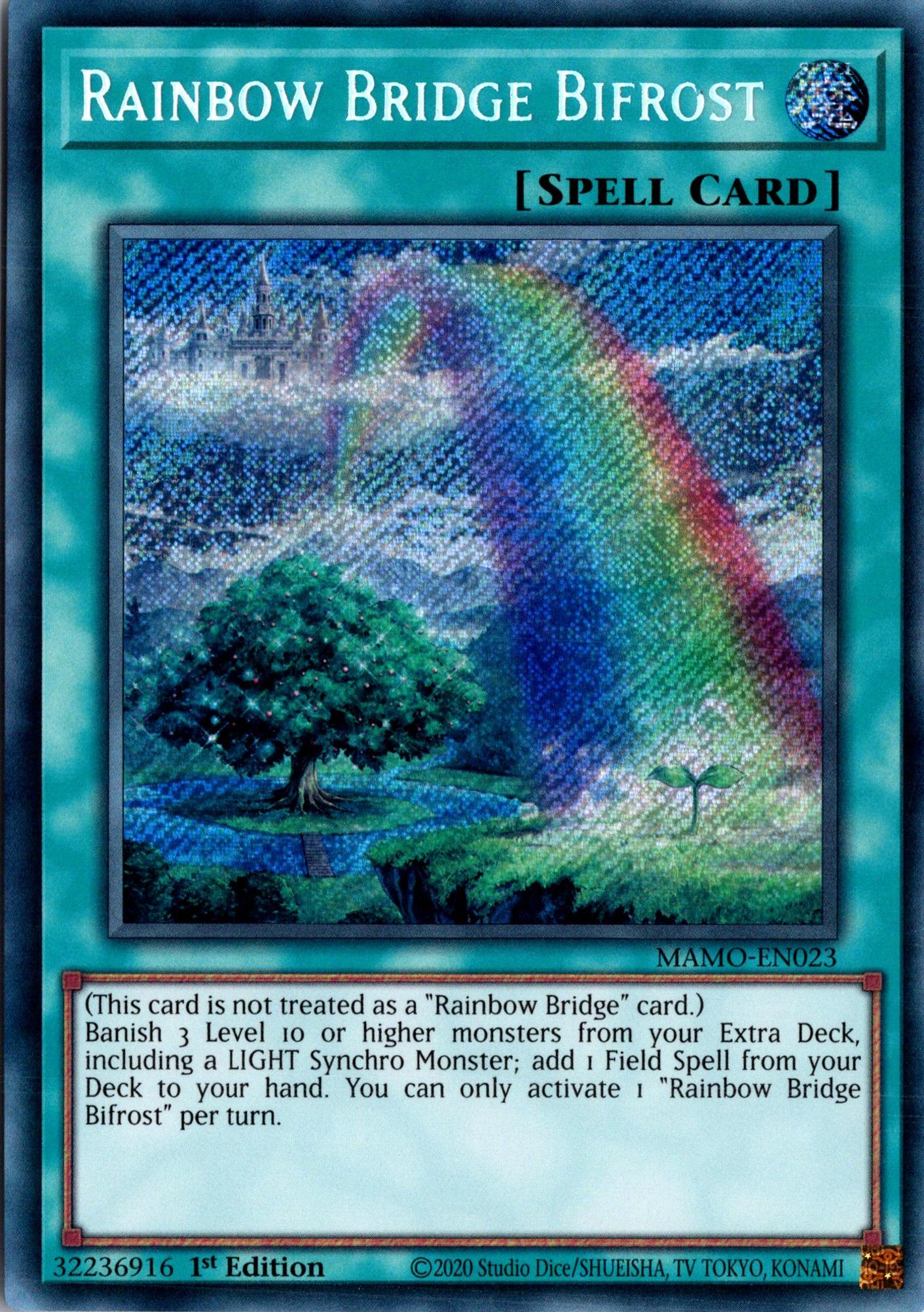 Rainbow Bridge Bifrost - MAMO-EN023 - 1st Edition - Secret Rare