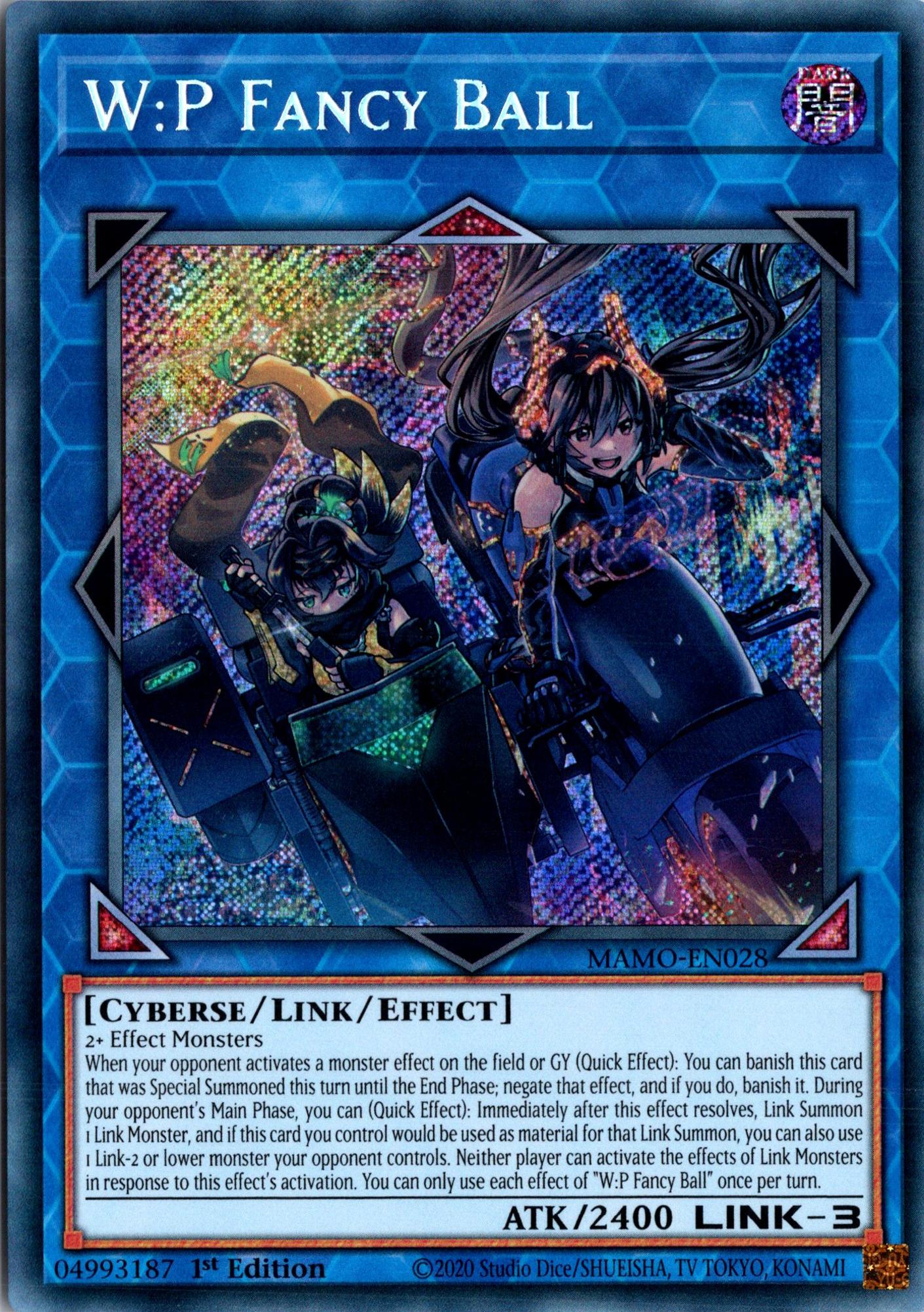 W:P Fancy Ball - MAMO-EN028 - 1st Edition - Secret Rare