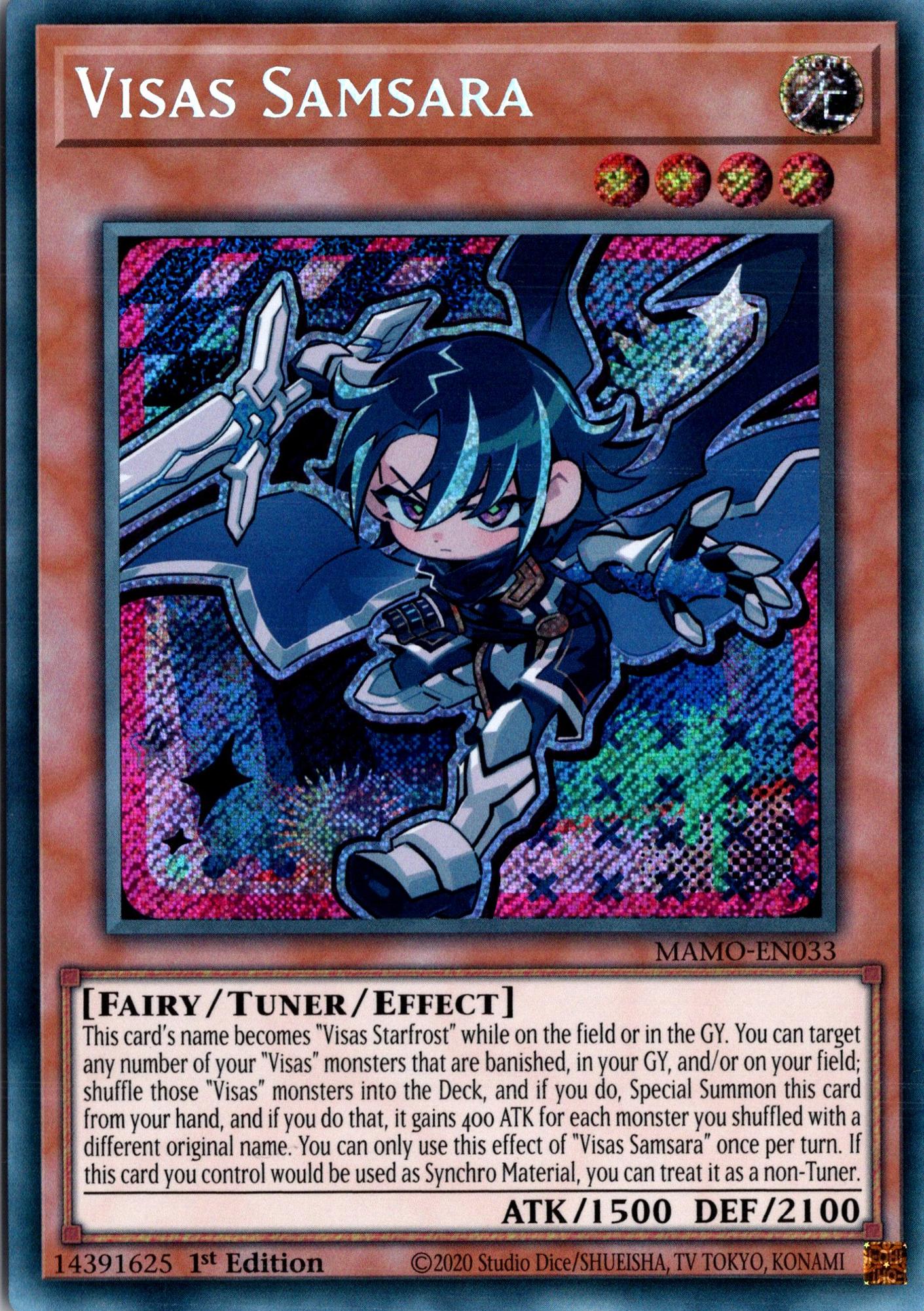 Visas Samsara - MAMO-EN033 - 1st Edition - Secret Rare