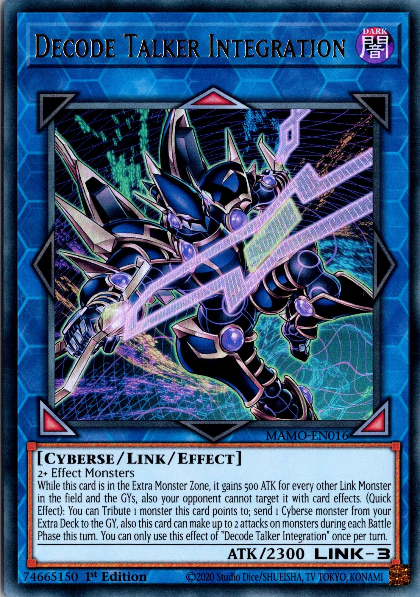Decode Talker Integration - MAMO-EN016 - 1st Edition - Ultra Rare