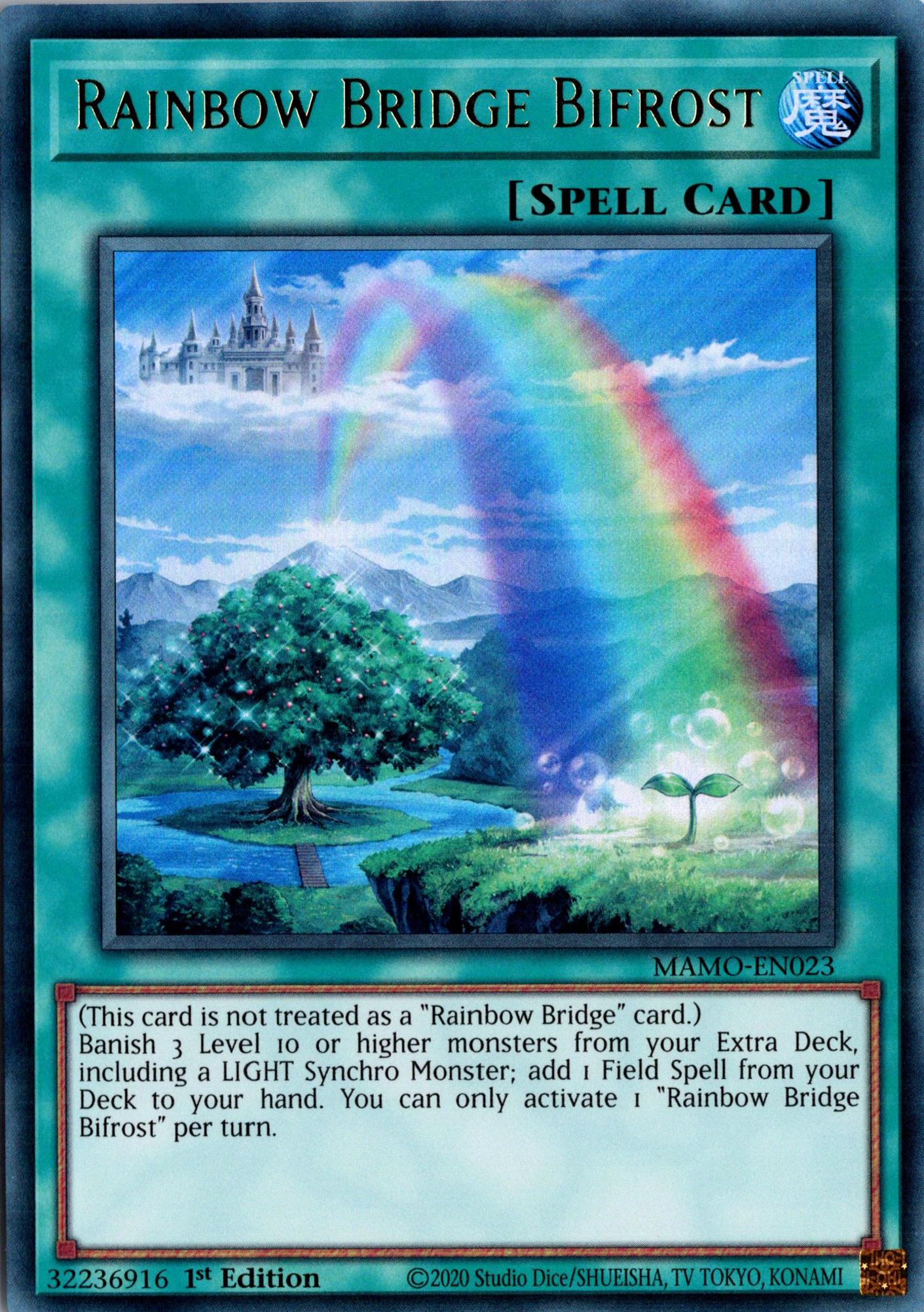 Rainbow Bridge Bifrost - MAMO-EN023 - 1st Edition - Ultra Rare