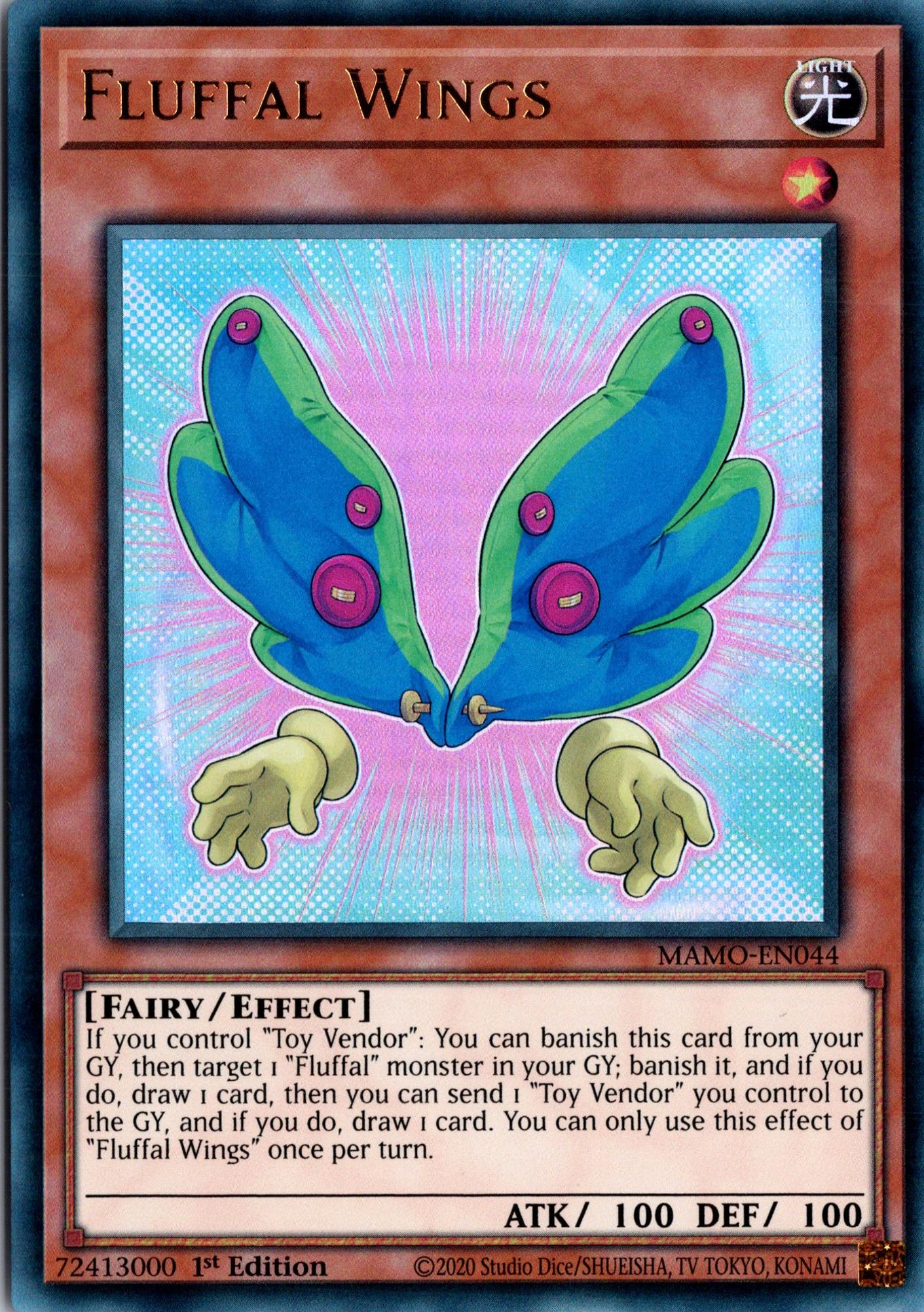 Fluffal Wings - MAMO-EN044 - 1st Edition - Ultra Rare