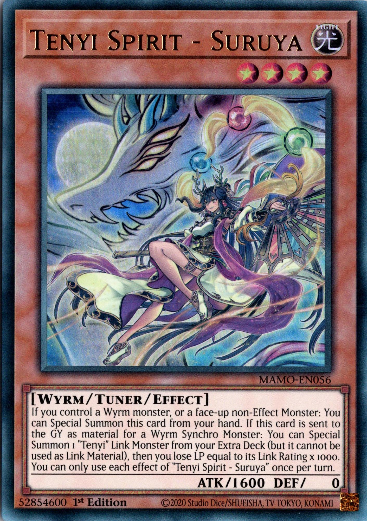 Tenyi Spirit - Suruya - MAMO-EN056 - 1st Edition - Ultra Rare