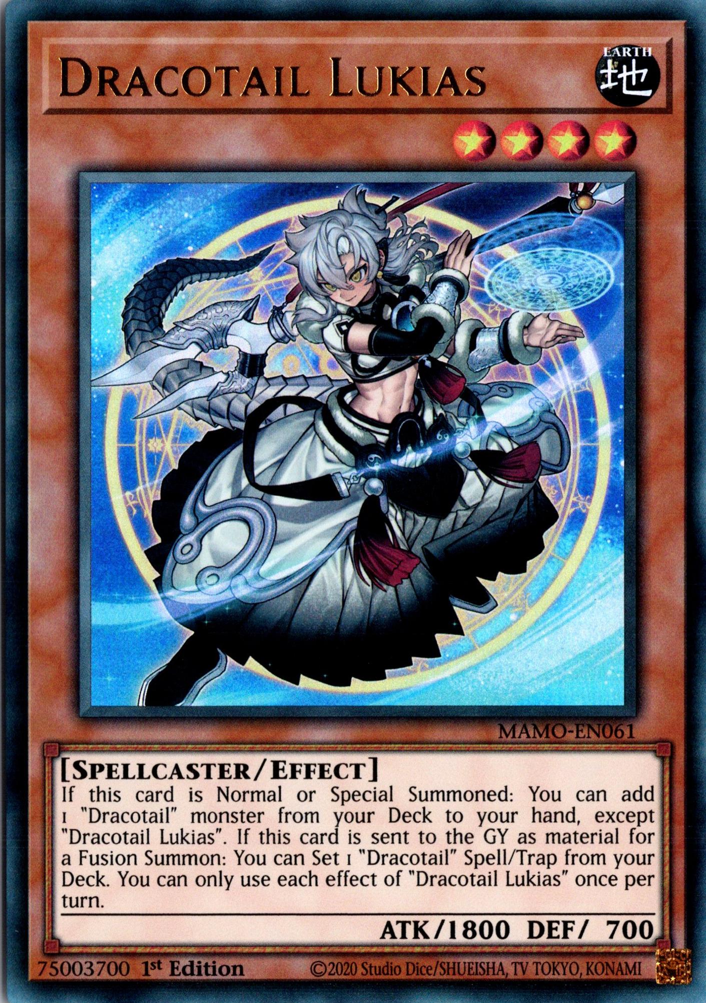 Dracotail Lukias - MAMO-EN061 - 1st Edition - Ultra Rare